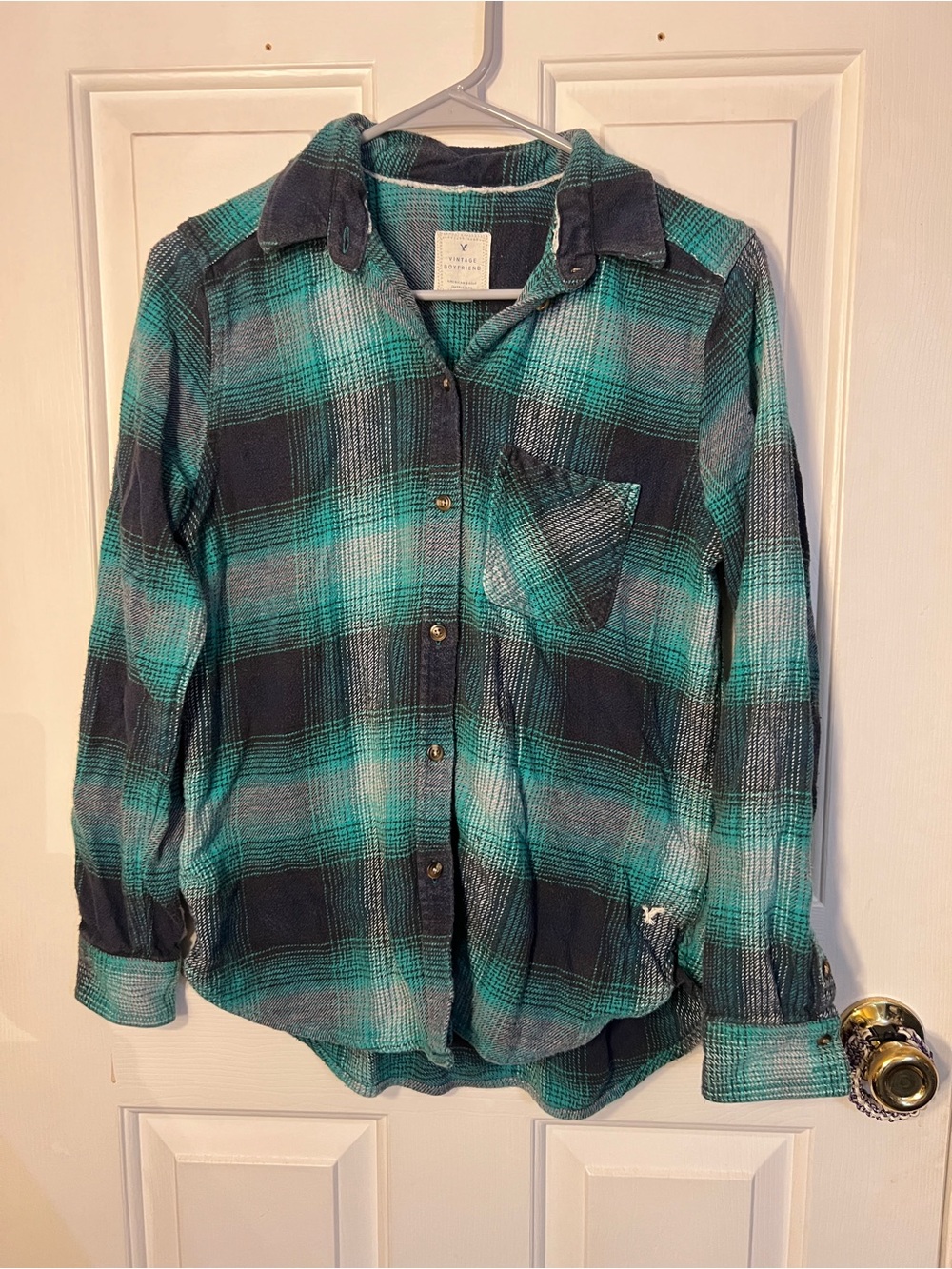 AE Flannel Button Up